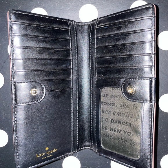 Kate Spade Pink Iridescent Wallet - Picture 3 of 5